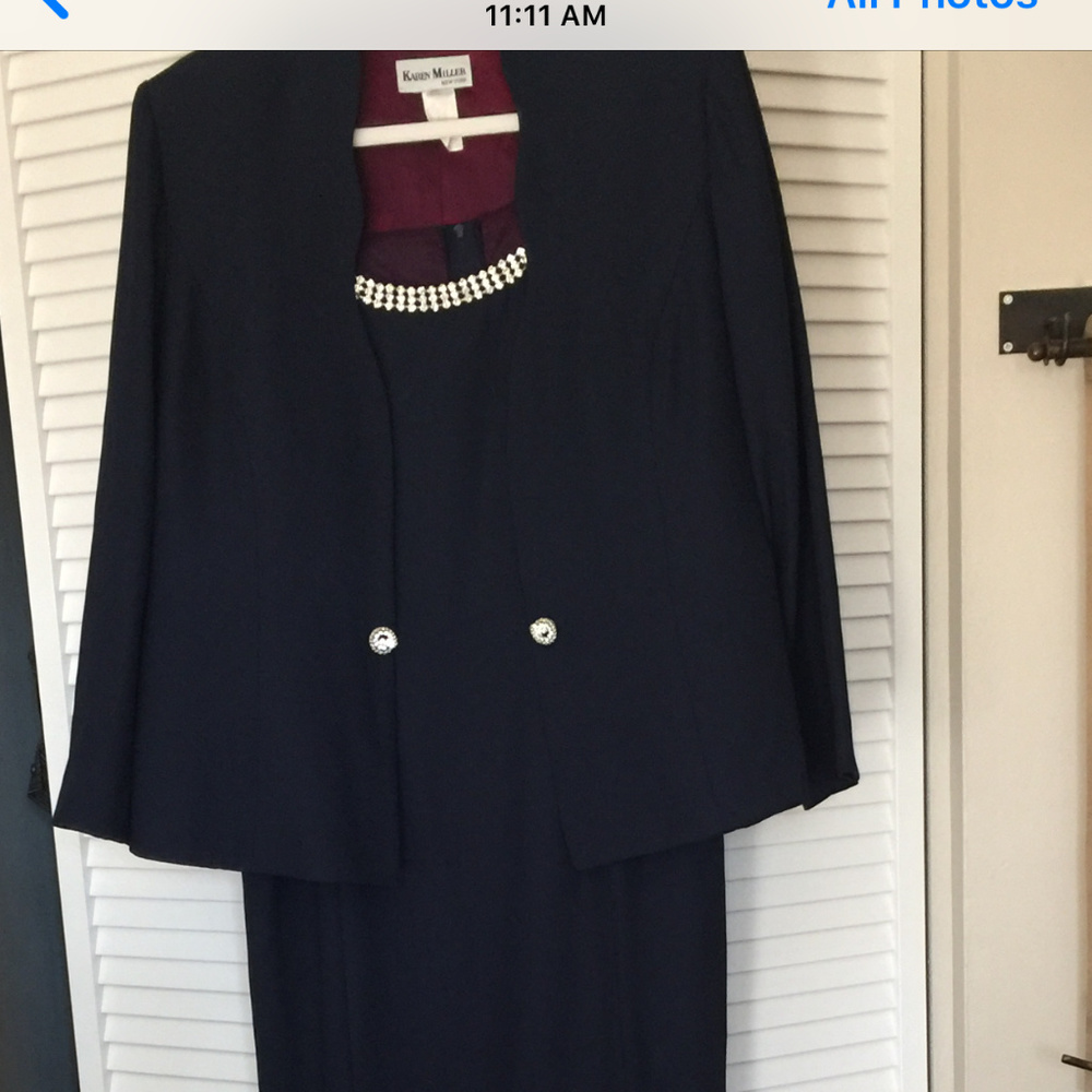 Evening gown with jacket